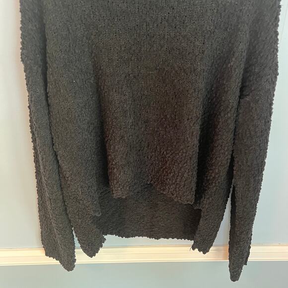 NEW Bobeau Popcorn Black Turtleneck Sweater Size Medium - Picture 5 of 13